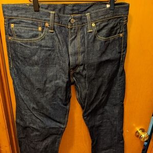 Levi's 511 White Oak Cone Selvedge Denim jeans